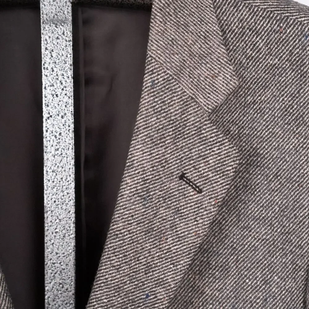 Stafford Classic Men's Lambswool Blazer w/ Elbow Patches Size 42R Career Office